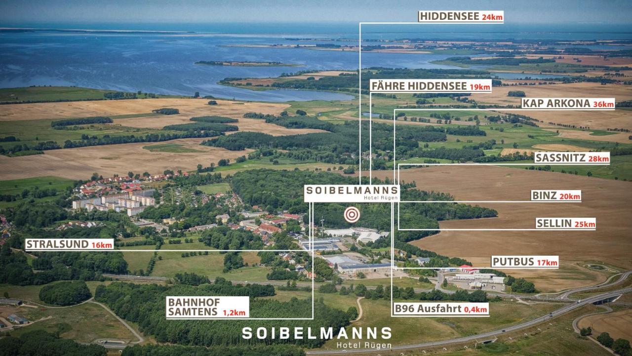 Soibelmanns Hotel Ruegen Samtens Esterno foto